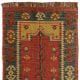 Multicolor Handcrafted Jute Vintage Dhurrie For Home